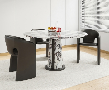 Modern Dining Table And Chairs-ID:825124039