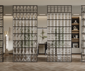 Modern Glass Screen Partition-ID:485748054