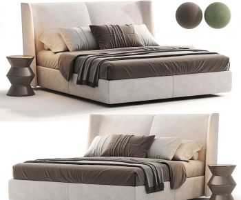 Modern Double Bed-ID:181210041