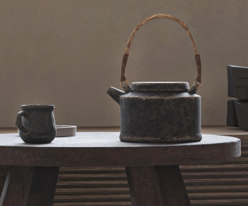 Wabi-sabi Style Tea Set-ID:908870948