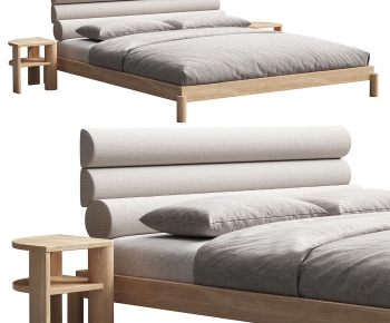 Modern Double Bed-ID:726757052