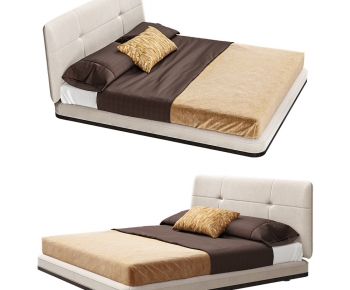 Modern Double Bed-ID:430532939