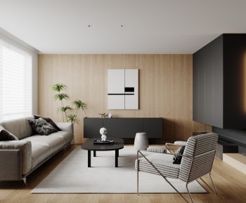 Modern A Living Room-ID:475915913