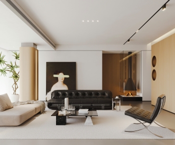 Modern A Living Room-ID:264780041