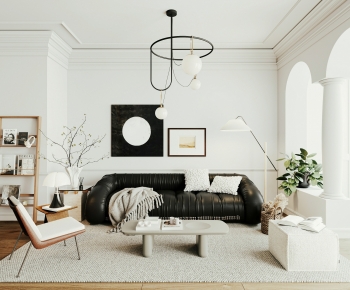 French Style A Living Room-ID:515096908