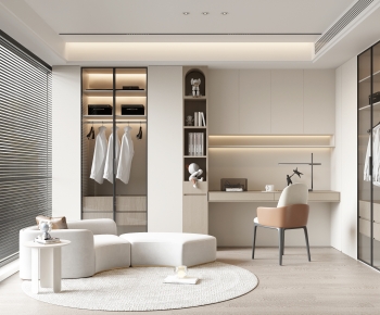 Modern Clothes Storage Area-ID:774944079