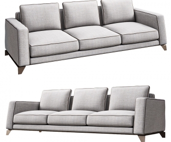 Modern Three-seat Sofa-ID:112700563