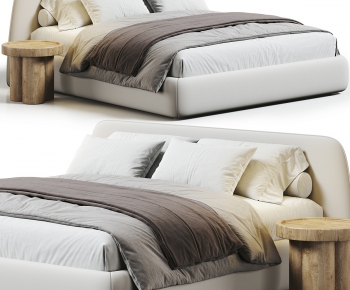 Modern Double Bed-ID:481312043