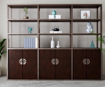 New Chinese Style Shelving-ID:402304894