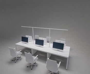 Modern Office Desk And Chair-ID:460644965