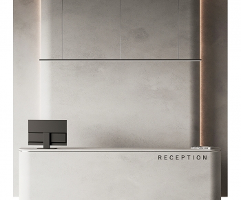 Modern Reception Desk-ID:124506003