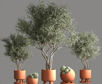 Modern Ground Green Plant Potted Plants-ID:851910152