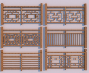 New Chinese Style Guardrail-ID:275379902