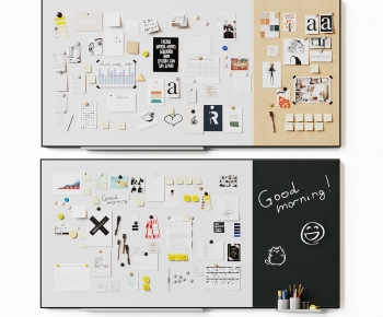 Modern Blackboard/whiteboard-ID:125519044