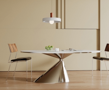 Modern Dining Table And Chairs-ID:449541096