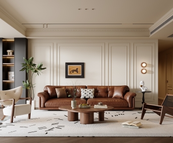 French Style A Living Room-ID:392270094