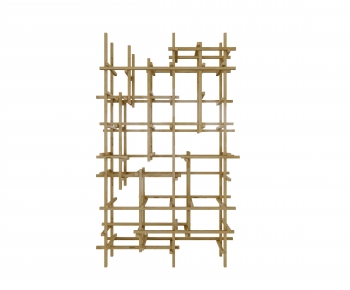 Modern Wooden Screen Partition-ID:120675093