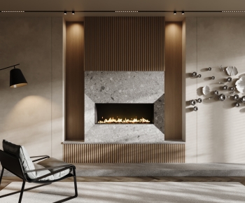 Modern Fireplace-ID:480530029