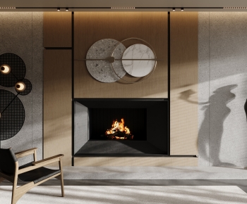 Modern Fireplace-ID:350332027