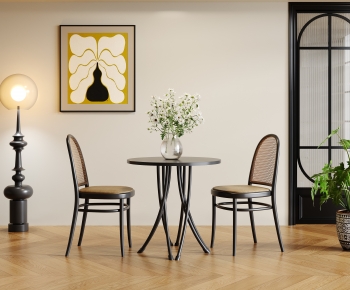 French Style Leisure Table And Chair-ID:784657965