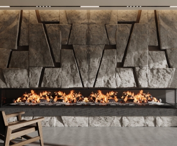 Modern Fireplace-ID:534993892