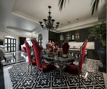 European Style Dining Room-ID:339181907