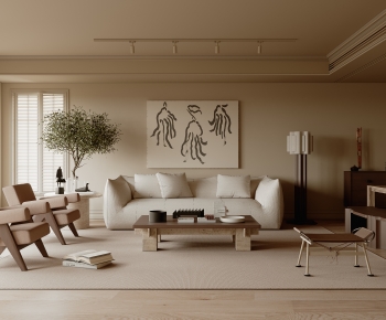 Modern A Living Room-ID:207396984