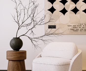 Modern Single Sofa-ID:553715946