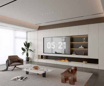 Modern A Living Room-ID:799539189