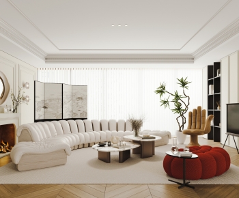 Modern A Living Room-ID:721738104