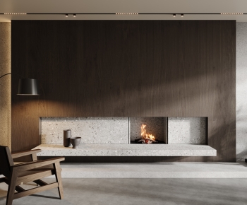 Modern Fireplace-ID:909266958