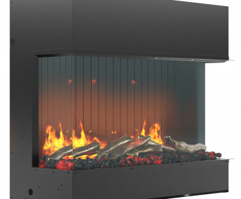 Modern Fireplace-ID:443662888