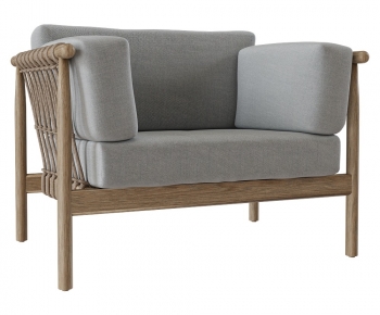 Wabi-sabi Style Single Sofa-ID:841891058