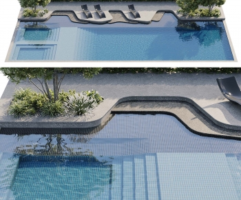 Modern Swimming Pool-ID:247303018