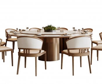 New Chinese Style Dining Table And Chairs-ID:443878894