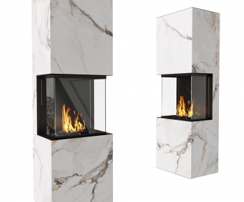 Modern Fireplace-ID:738177069