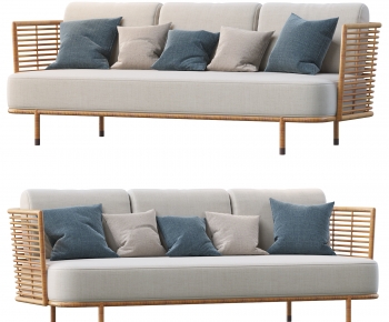 Modern Three-seat Sofa-ID:366085051