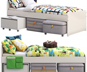 Modern Child's Bed-ID:787950048