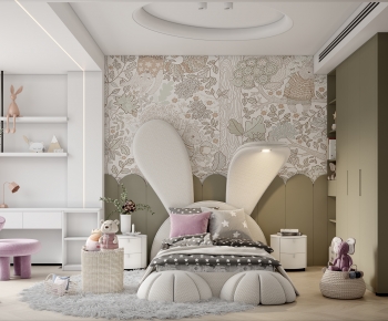 Modern Girl's Room Daughter's Room-ID:412365919