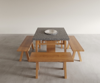 Modern Dining Table And Chairs-ID:948457961