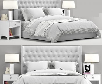 American Style Double Bed-ID:177578938