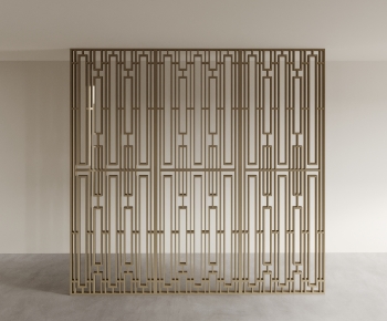 Modern Metal Screen Partition-ID:780818948