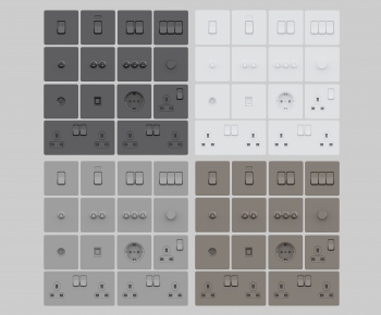 Modern Switch Socket Panel-ID:961894048