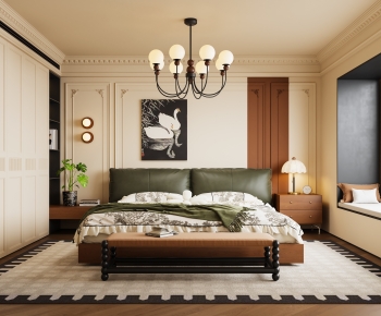 French Style Bedroom-ID:789419892