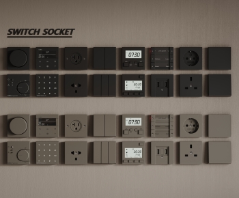 Modern Switch Socket Panel-ID:804016118