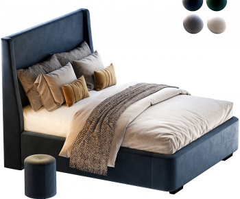 Modern Double Bed-ID:482269052