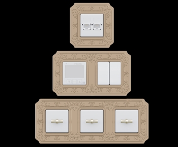 Modern Switch Socket Panel-ID:575686934