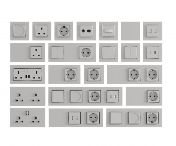 Modern Switch Socket Panel-ID:168170963