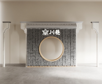 New Chinese Style Landscape Wall-ID:210750128