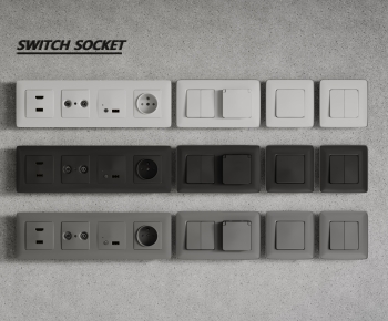 Modern Switch Socket Panel-ID:489900118